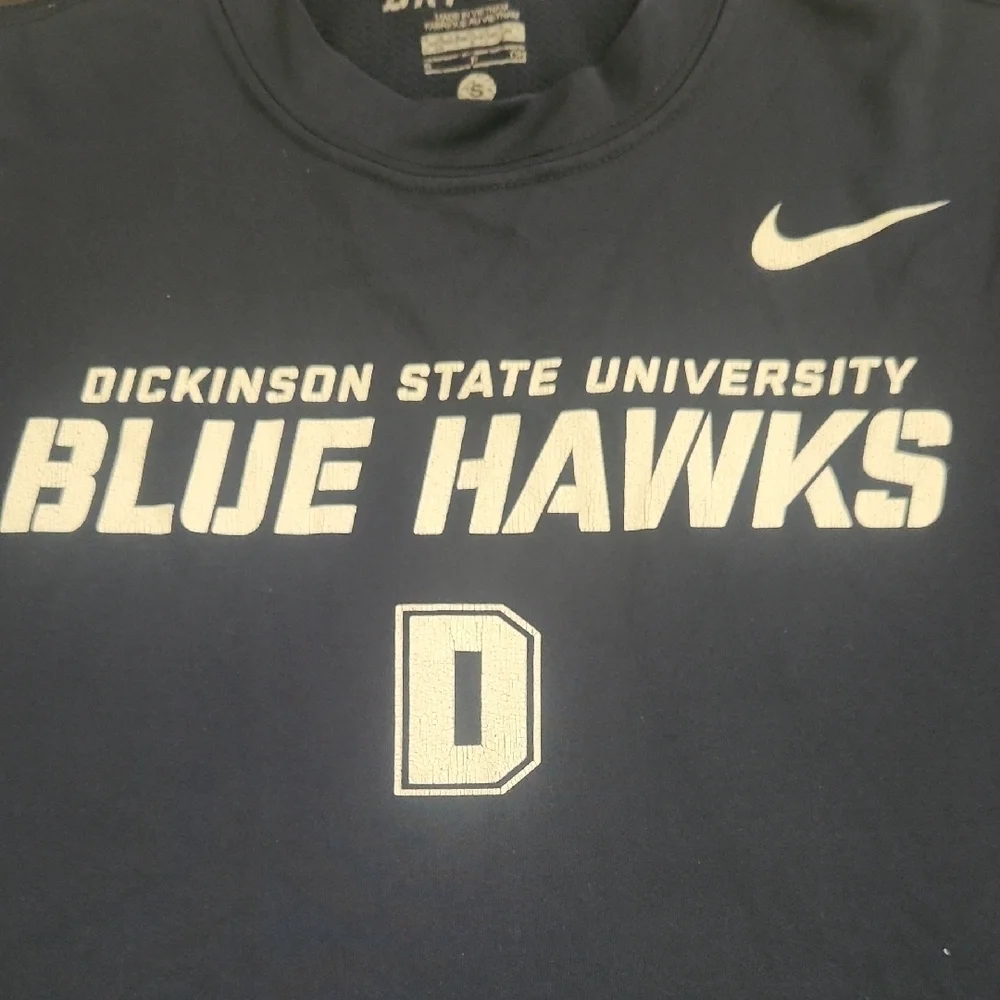Nike Dri-Fit Men's Dickinson State U Blue Hawks Tee
